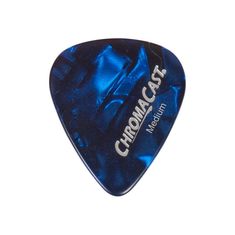ChromaCast Pearl Celluloid Guitar Pick 10 Pack, Medium Gauge (.73mm) - Image 2